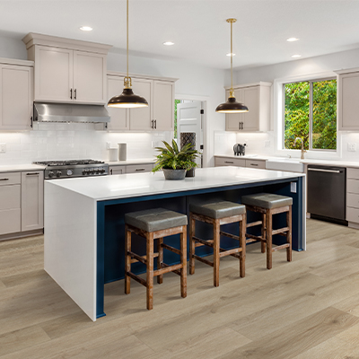 kitchen backsplash white with wood flooring